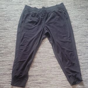 Black Charcoal Jogger Pants